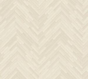 A.S. Création | Vliesová tapeta na stenu Versace 37051-5 | 0,70 x 10,05 m | krémová, metalická