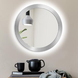 Zrkadlo Scandi Bold LED Silver o 95 cm