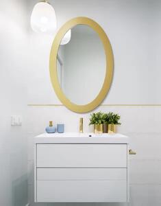 Zrkadlo Balde Oval Gold 70 x 110 cm