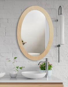 Zrkadlo Balde Oval Wood 70 x 110 cm