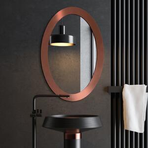 Zrkadlo Balde Oval Copper 70 x 110 cm