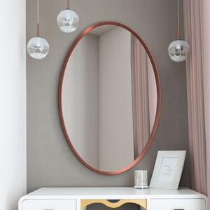 Zrkadlo Oval Copper 70 x 110 cm