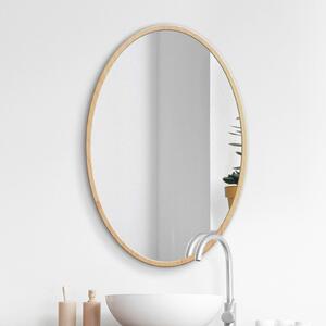 Zrkadlo Oval Wood 70 x 110 cm
