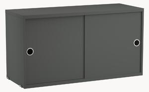 Skrinka's posuvnými dvierkami String System, Š 78 x H 30 cm