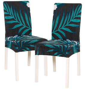 4Home Napínací poťah na stoličku Flora 45 - 50 cm, sada 2 ks