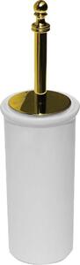 PERLA WC kefa na postavenie, keramika, zlato PE1205