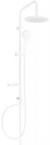 Mexen - X40 sprchový set s hornou hlavicou 22 cm, biela, 798404091-20