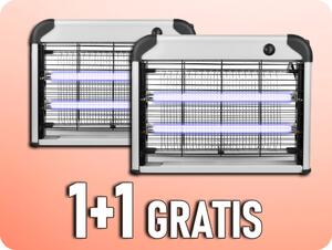 LUMIO Lapač hmyzu 16W, 230V, 60m², IP20, 1+1 zadarmo! [MKE004]