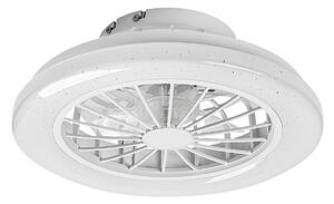 Rabalux 71348 LED ventilátor s osvetlením Dalfon | 24W integrovaný LED zdroj | 2200lm | 3000-6500K | diaľkové ovládanie | stmievač | biela