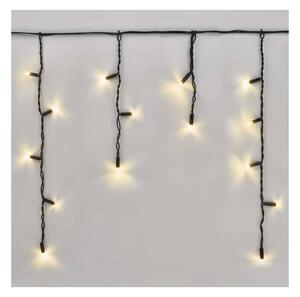 LED reťaz do exteriéru 50xLED/3x0,4m IP44 teplá biela