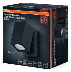 Osram - Vonkajšie nástenné svietidlo ENDURA CLASSIC 1xGU10/35W/230V IP44 čierna