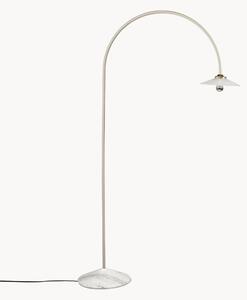 Ručne vyrobená oblúková lampa's mramorovým podstavcom Moou