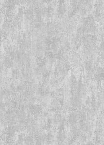 DIMEX | Vliesová tapeta na stenu WPE-901652 | 0,53 x 10,05 m | šedá, metalická, strieborná