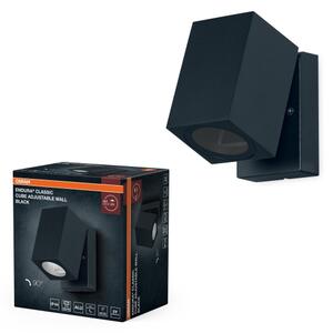 Osram - Vonkajšie nástenné svietidlo ENDURA CLASSIC 1xGU10/35W/230V IP44 čierna