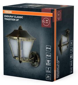 Osram - Vonkajšie nástenné svietidlo TRADITION UP 1xE27/60W/230V IP44