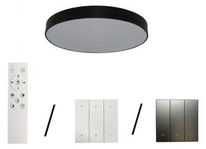 LED stropné svietidlo LED/135W/230V 3000/4000/6500K priemer 80 cm čierne