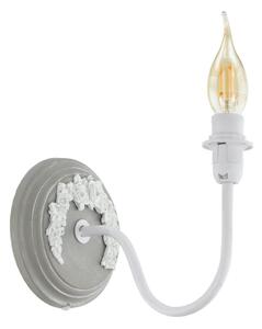 Eglo 33005 - Nástenné svietidlo 1xE14/40W/230V biela/šedá
