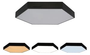 LED stropné svietidlo LED/135W/230V 3000/4000/6500K priemer 80 cm čierne