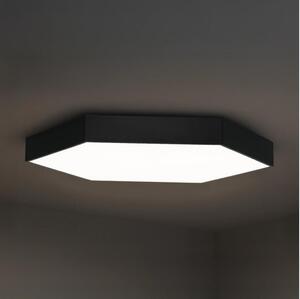 LED stropné svietidlo LED/135W/230V 3000/4000/6500K priemer 80 cm čierne
