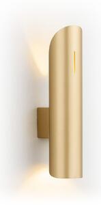 Argon Akron Plus nástenná lampa 2x6 W zlatá 7177