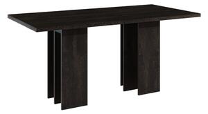 Jedálenský stôl MARLEN, 160x75x80, K353 charcoal flow
