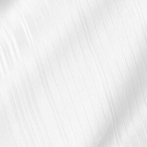 Goldea damaškové posteľné obliečky so saténovým vzhľadom deluxe - drobné biele prúžky 140 x 200 a 70 x 90 cm