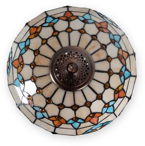 Brilagi - Tiffany vitrážová stolná lampa MIRABELLA 2xE27/60W/230V