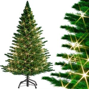 Umelý vianočný stromček 140 cm + svetelná reťaz