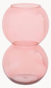 Ručne fúkaná sklenená váza Bulb, V 27 cm