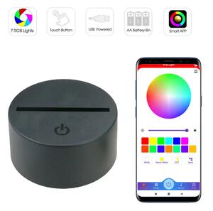 XSTRON TDL-CA - Základňa pre 3D LED nočnú lampu - Smart - ovládanie mobilom