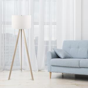 ASIR Stojacia lampa AYD-1523 biely dub