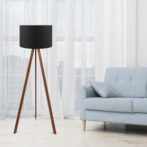 ASIR Stojacia lampa AYD-1533 čiernohnedá
