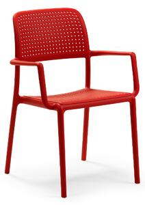 Bora stolička s podrúčkami Rosso