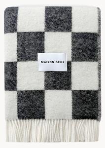 Vlnená deka so šachovnicovým vzorom Checkerboard