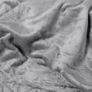 Goldea kvalitná deka z mikrovlákna - sivá 150 x 200 cm