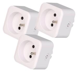 Immax NEO 07762C - SADA 3x Inteligentná zásuvka NEO LITE 3680W/230V/16A Wi-Fi Tuya