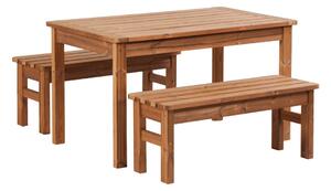 Záhradný drevený set PROWOOD z ThermoWood - SET M6 - Samostatný set