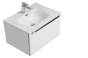 Kúpeľňová skrinka s umývadlom LEONARDO White U60/1 | 60 cm