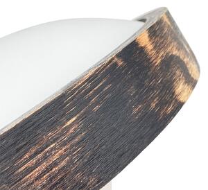Brilagi - Stropné svietidlo CARVALHO SLIM SMOKEY 1xE27/60W/230V, dubové, priemer 27,5 cm