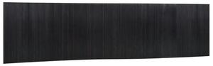 Paraván čierny 165x800 cm bambus