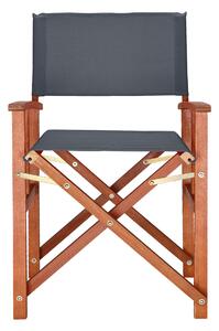 Režisérska drevená stolička Cannes - antracit