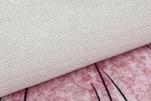 Dywany Łuszczów Detský kusový koberec Bambino 2185 Ballerina pink - 160x220 cm