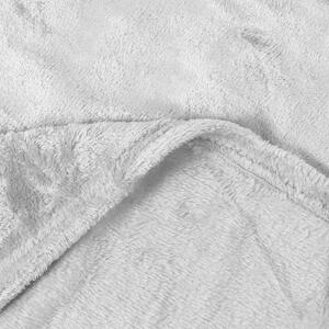 Goldea kvalitná deka z mikrovlákna - svetlo sivá 150 x 200 cm