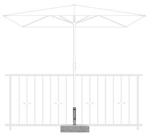 Doppler Žulový balkónový stojan 25 kg s úchytom a kolieskami