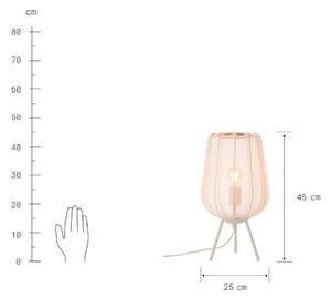 AMAL Stolná lampa 45 cm - béžová