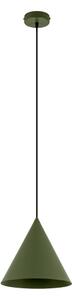 Závesné svietidlo na lanku ETNA II 1xE27/15W/230V pr. 25 cm zelené