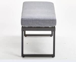 ZÁHRADNÁ LAVICA kov, textil Ambia Garden - Online Only záhrada, Online Only