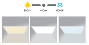 Biely podhľadový LED panel 600 x 600mm 40W CCT s DO