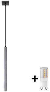 Brilagi Brilagi - LED Luster na lanku DRIFA 1xG9/4W/230V betón BG0621 + záruka 3 roky zadarmo