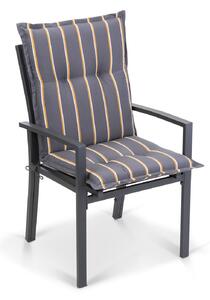 Blumfeldt Prato, čalúnená podložka, podložka na stoličku, podložka na nižšie polohovacie kreslo, na záhradnú stoličku, polyester, 50 × 100 × 8 cm, 1 x čalúnenie